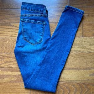 KanCan Jeans Size 24 Dark Wash Straight Leg Kan Can